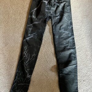 lululemon athletica gray and white  Leggings